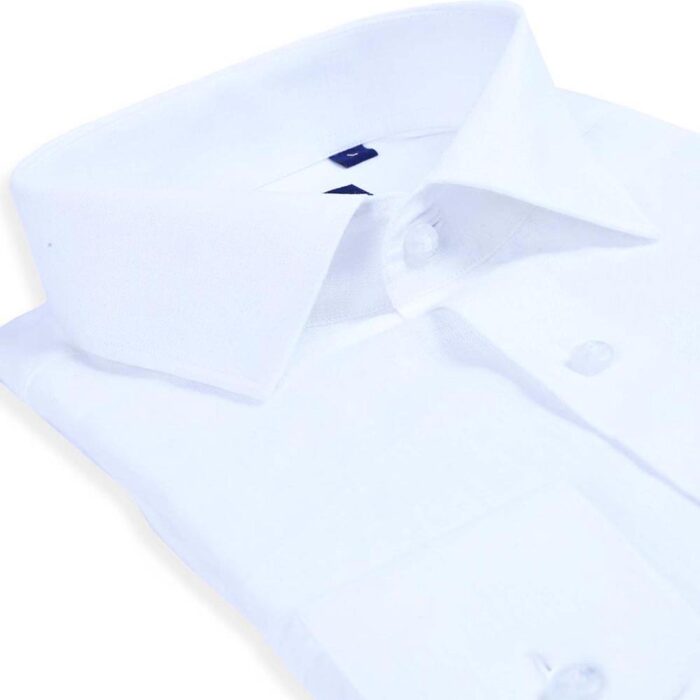 White Linen Plain Shirt